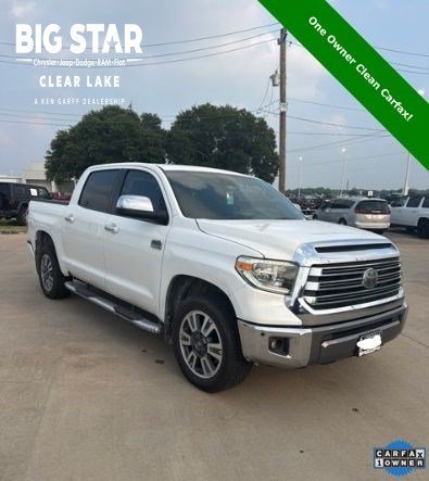 Used 2020 Super White Toyota Platinum image 1