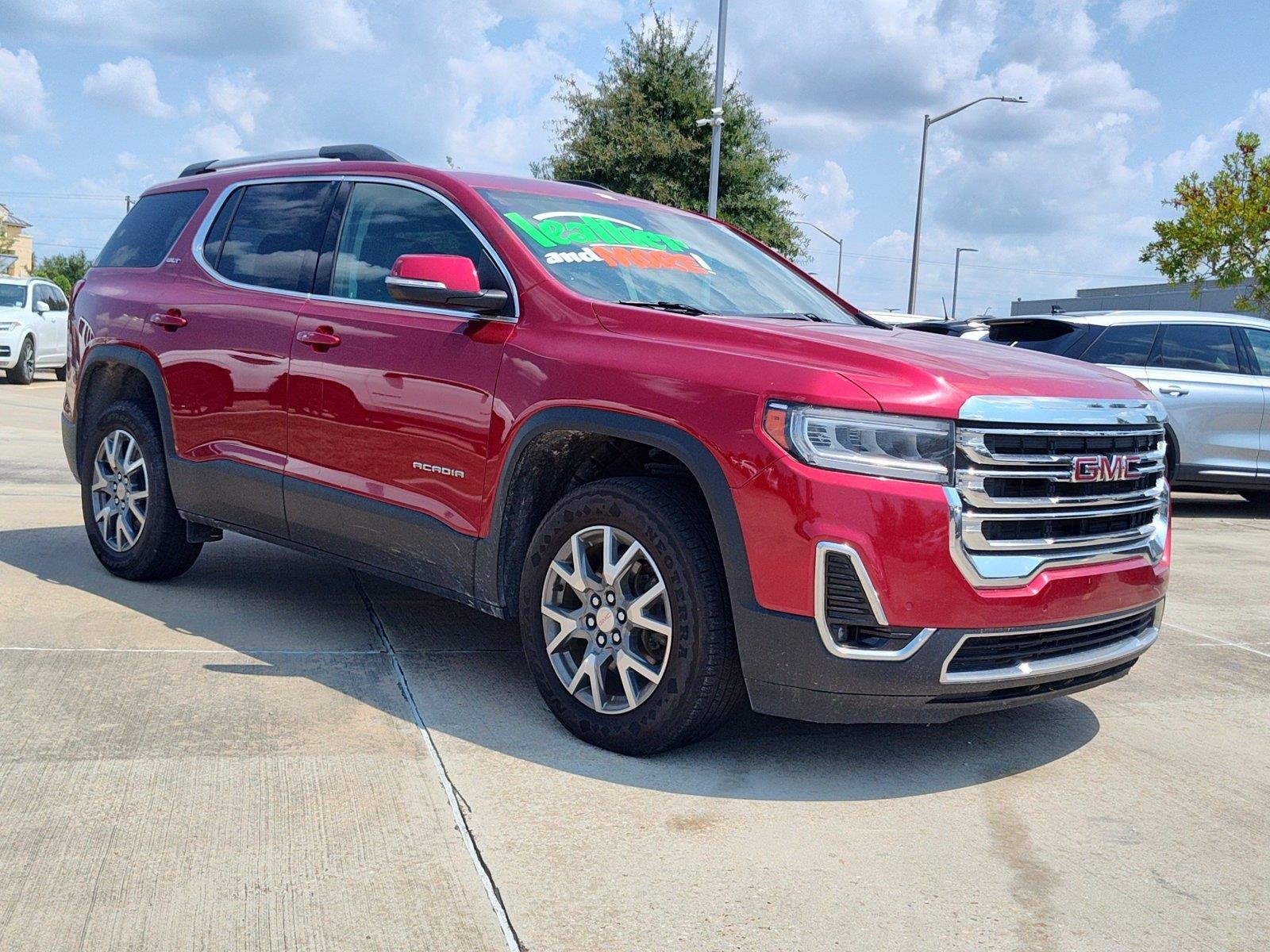 Used 2023 Volcanic Red Tintcoat GMC SLT image 10