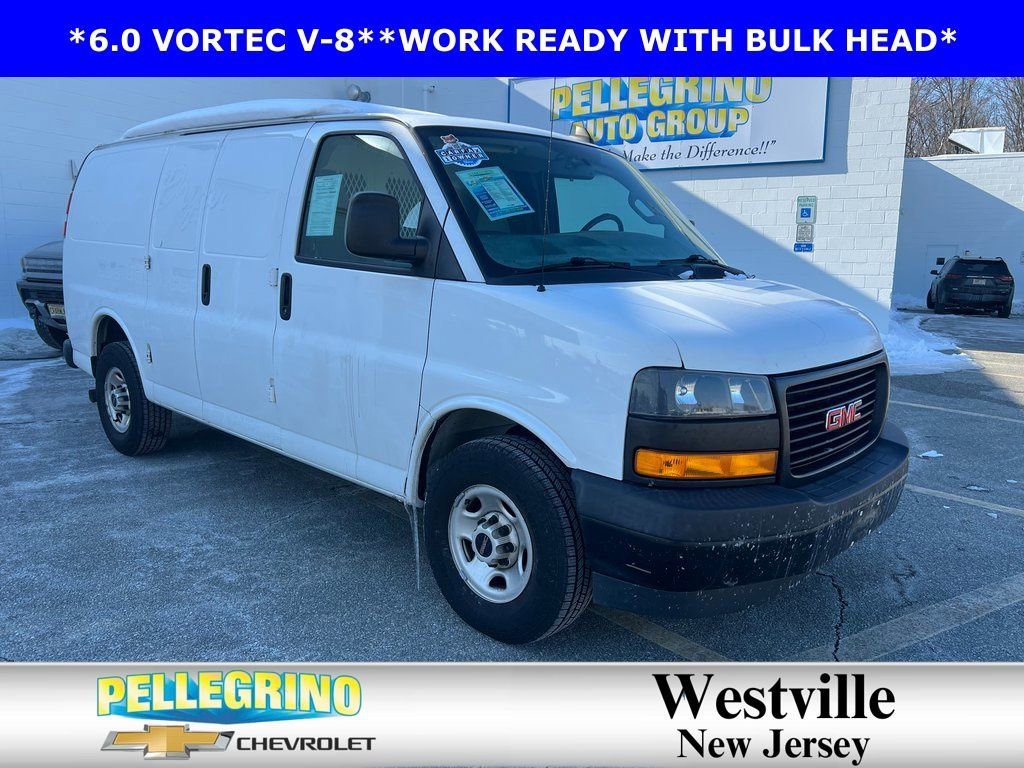 Summit White 2020 GMC Savana Cargo 2500 RWD Van Rear-Wheel Drive 6-Speed Automatic Overdrive