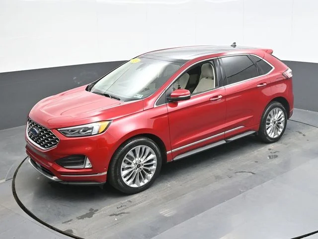 Used 2024 Red Ford Titanium image 13