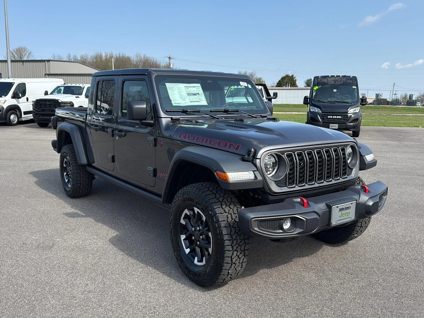 New 2026 Granite Crystal Metallic Clearcoat Jeep Rubicon image 2
