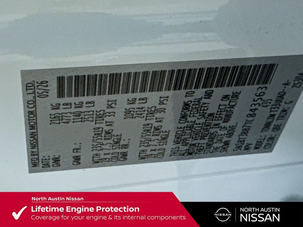 New 2026 White Nissan Dark Armor image 42