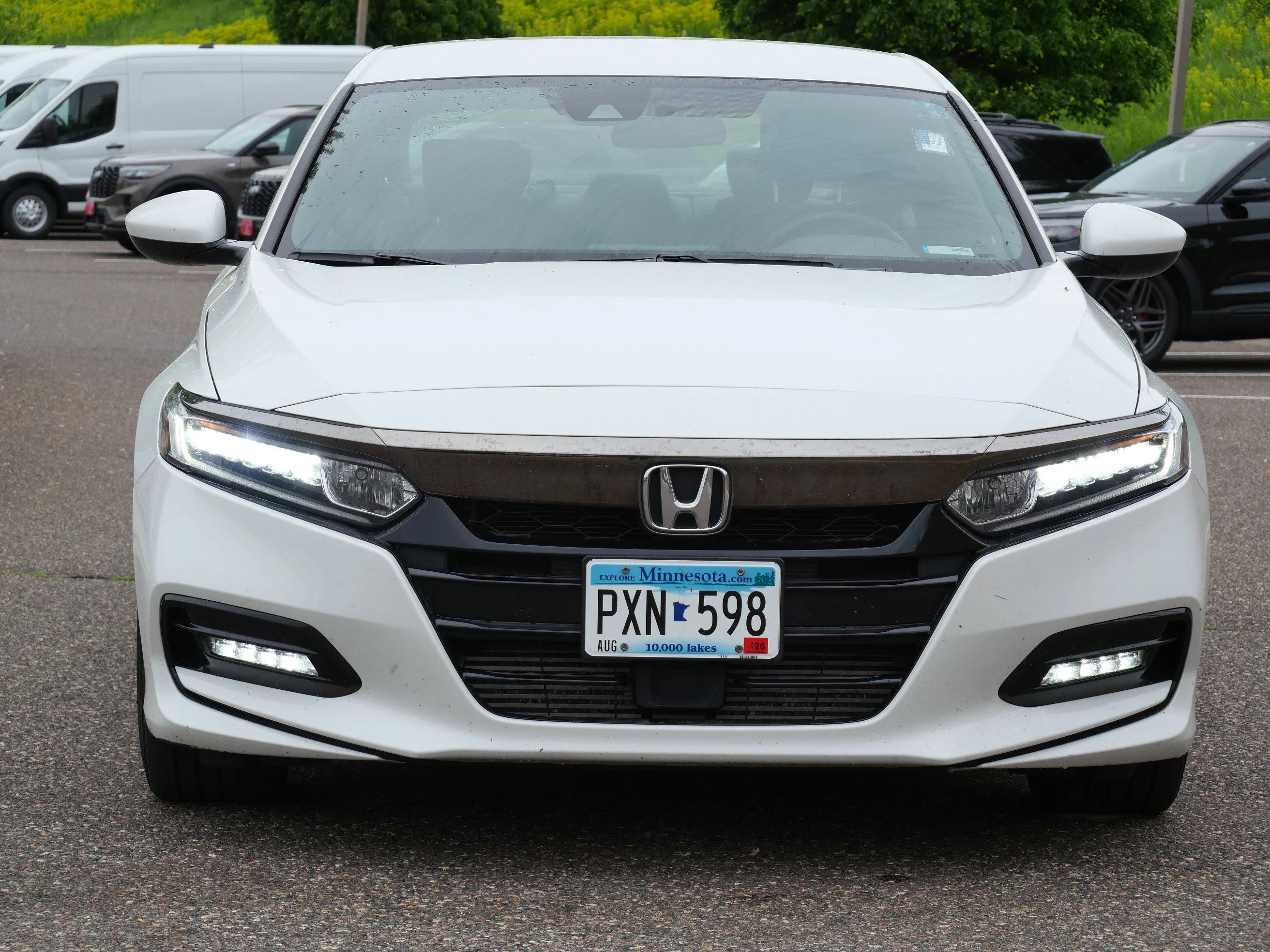 Used 2018 Honda Accord Sport with VIN 1HGCV1F36JA174559 for sale in Eden Prairie, Minnesota