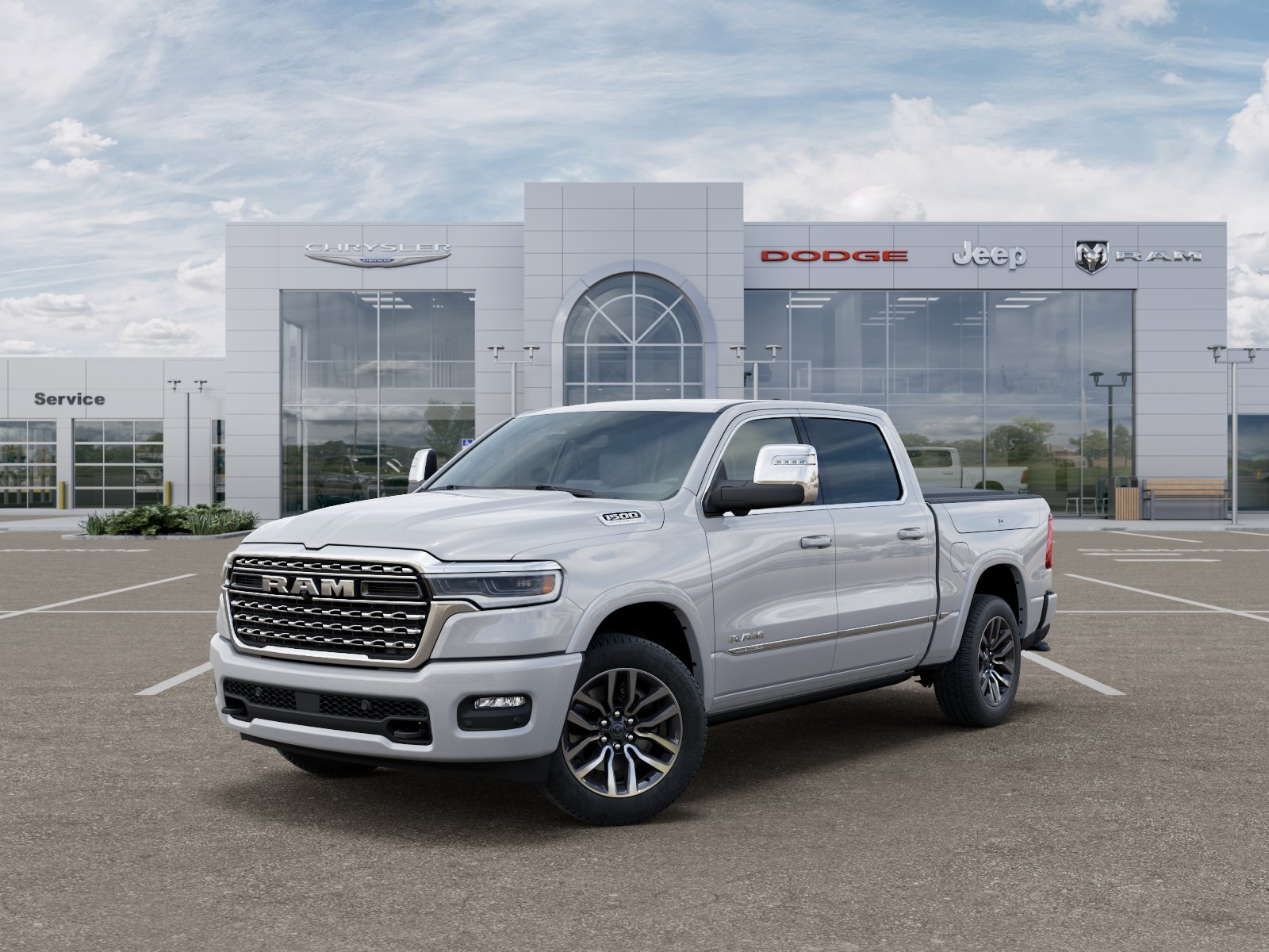 New 2026 Ivory White Tri-Coat Pearl-Coat Exterior Paint RAM Limited image 26