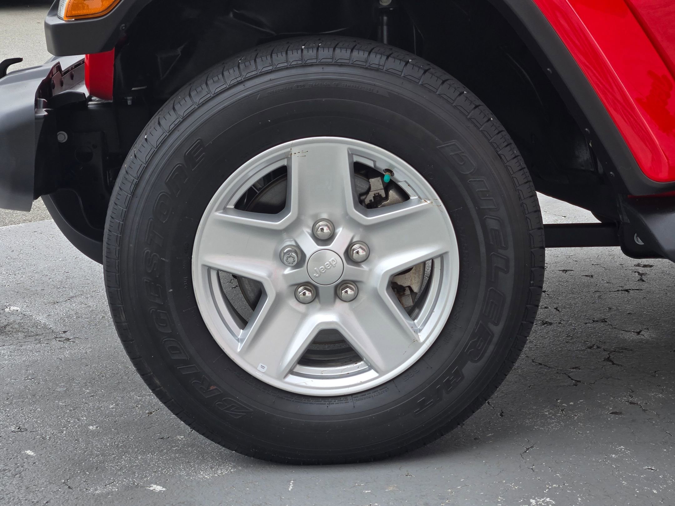 Used 2021 Firecracker Red Clearcoat Jeep Sport S image 17
