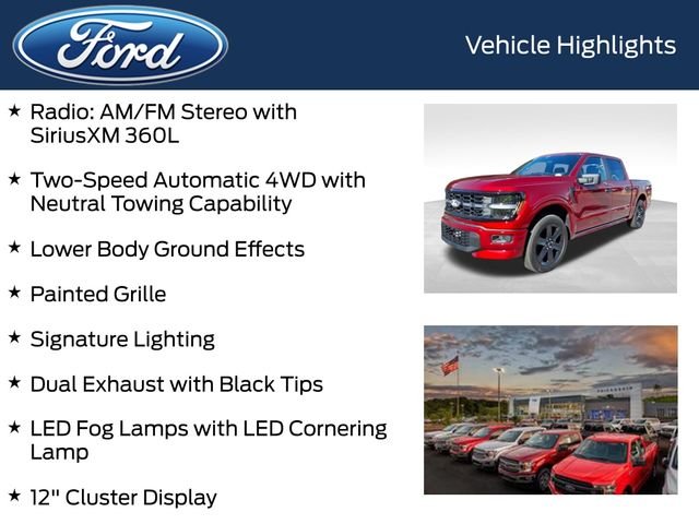 New 2026 Ruby Red Metallic Tinted Clearcoat Ford STX image 8