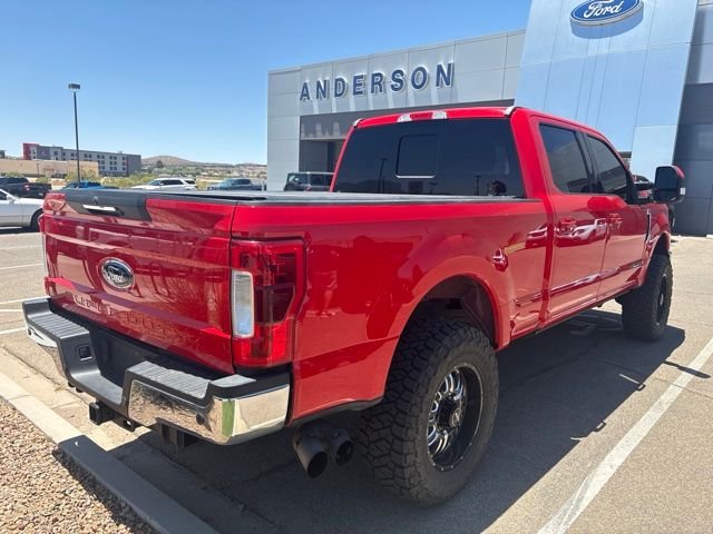 Used 2019 Race Red Ford Lariat image 4