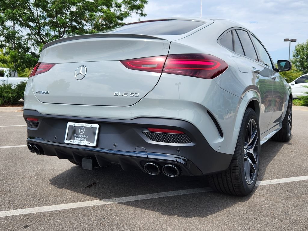 New 2026 MANUFAKTUR Alpine Grey Mercedes-Benz AMG® GLE 53 COUPE image 8