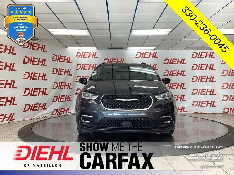 Used 2021 Chrysler Pacifica Touring with VIN 2C4RC1FG3MR513702 for sale in Massillon, OH