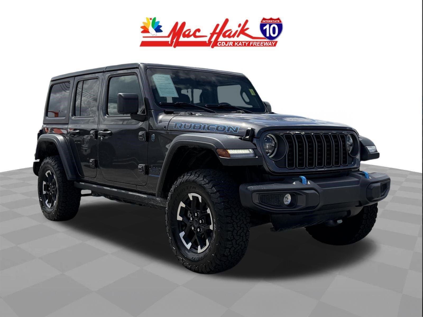 Used 2025 Granite Crystal Metallic Clearcoat Jeep Rubicon image 2