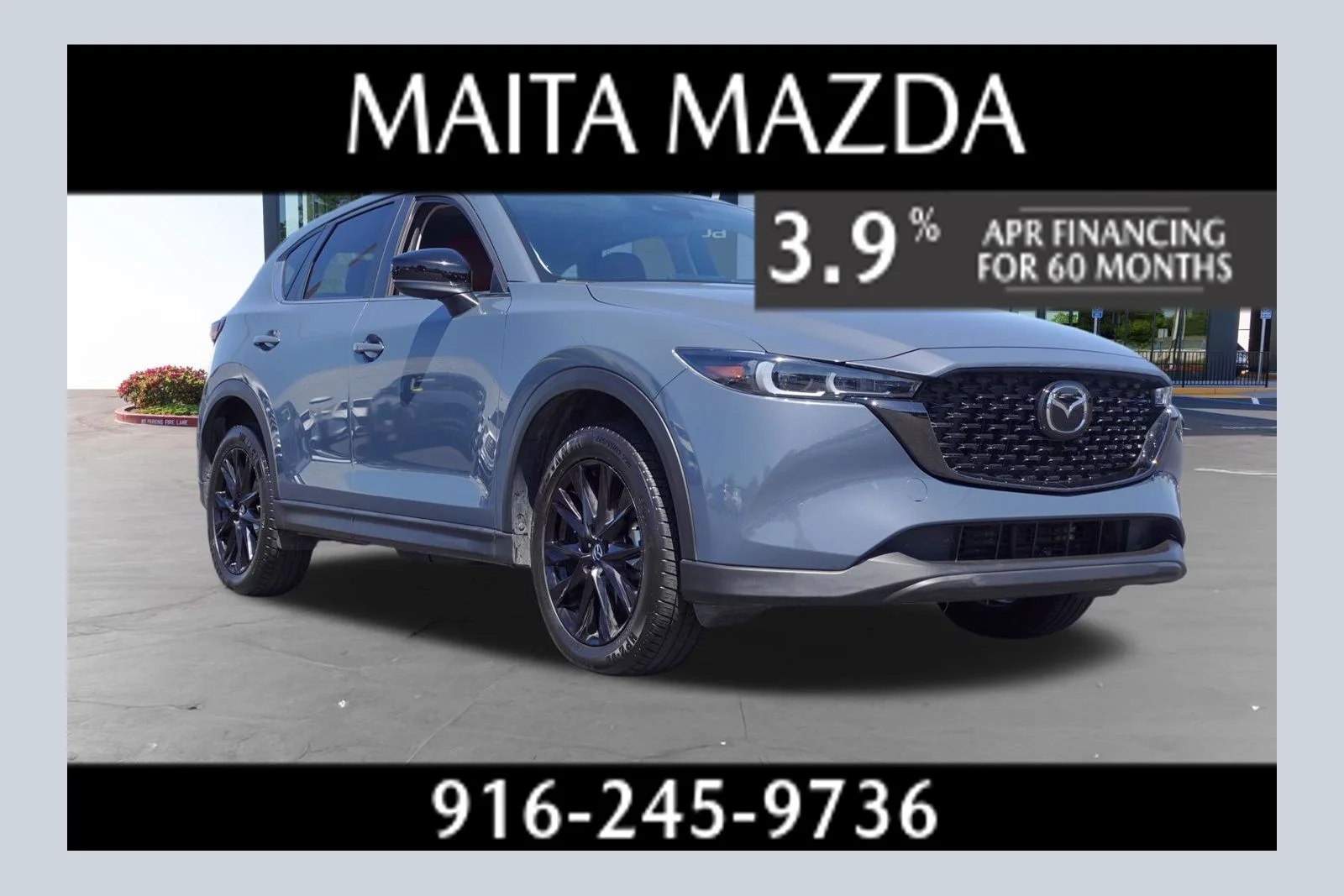 Certified Used 2024 Polymetal Gray Metallic Mazda 2.5 S Carbon Edition image 1