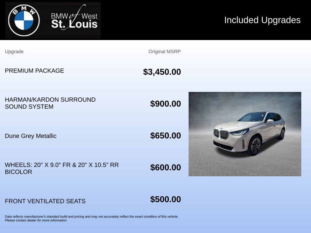 New 2026 Beige BMW 30 xDrive image 17