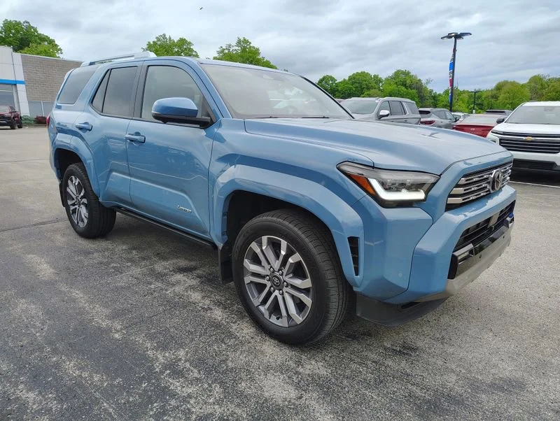 Used 2025 Blue Toyota Limited image 3