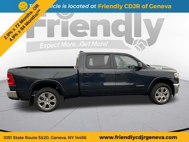 New 2026 Forged Blue Metallic Exterior Paint RAM Big Horn/Lone Star image 4