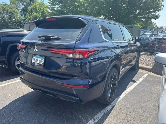 Certified 2022 Mitsubishi Outlander Black Edition with VIN JA4J4UA88NZ091729 for sale in White Bear Lake, Minnesota