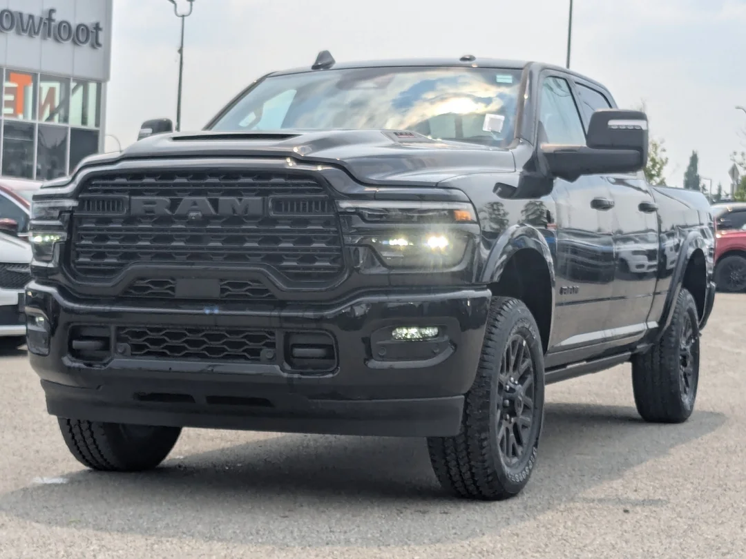 New 2026 Black RAM Limited - - 4x4 - Night Edition - Limited Level 1 Equip Grp - Power Sunroof & More! image 4