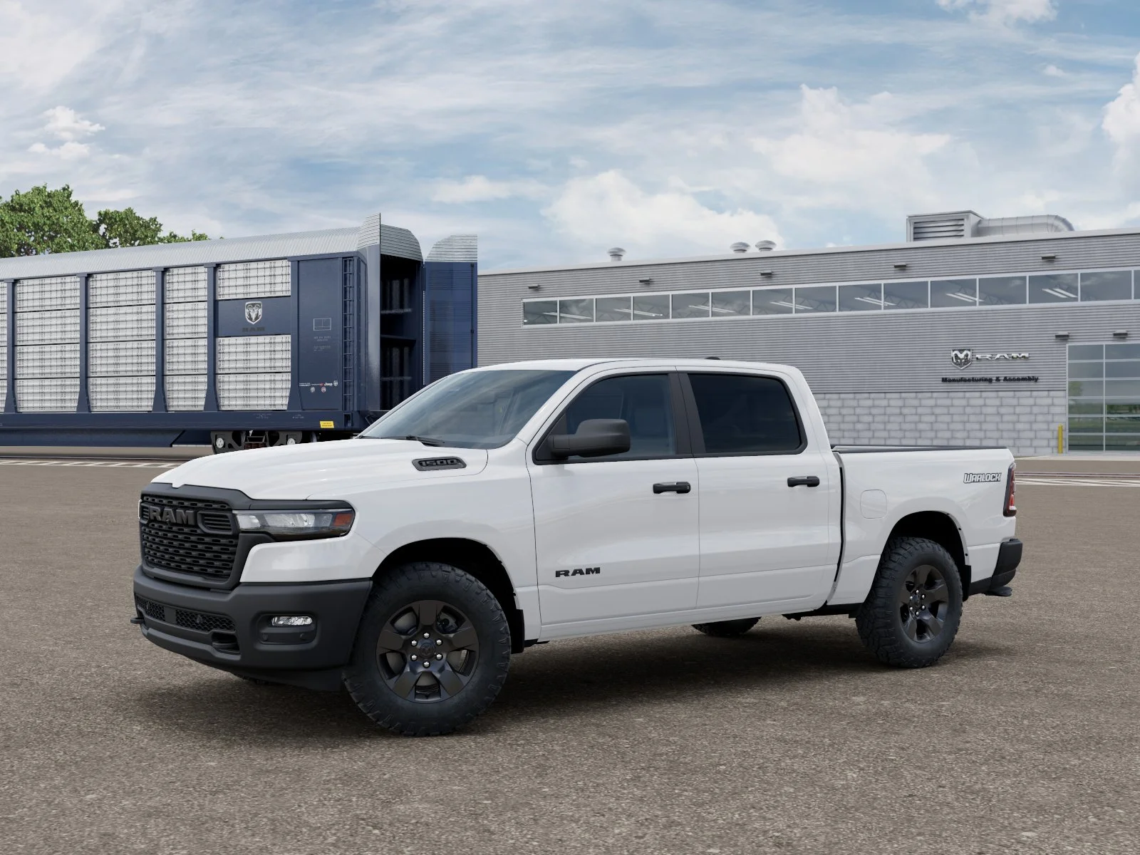 New 2027 Bright White Clear-Coat Exterior Paint RAM Warlock image 28