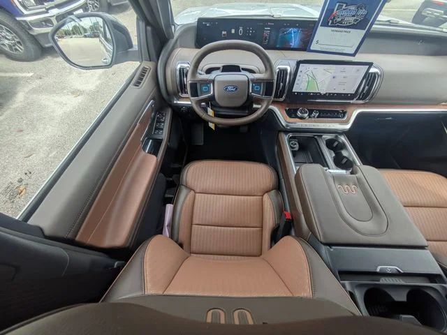 New 2026 Space Silver Metallic Ford MAX King Ranch® image 17