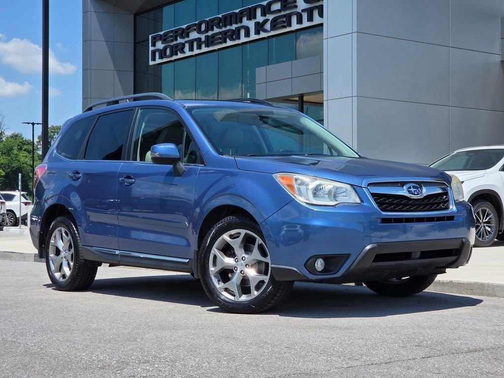 Used 2015 Subaru Forester i Touring with VIN JF2SJAUC0FH458455 for sale in Fort Wright, KY