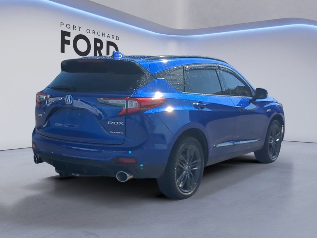 Used 2020 Blue Acura A-Spec Package image 6