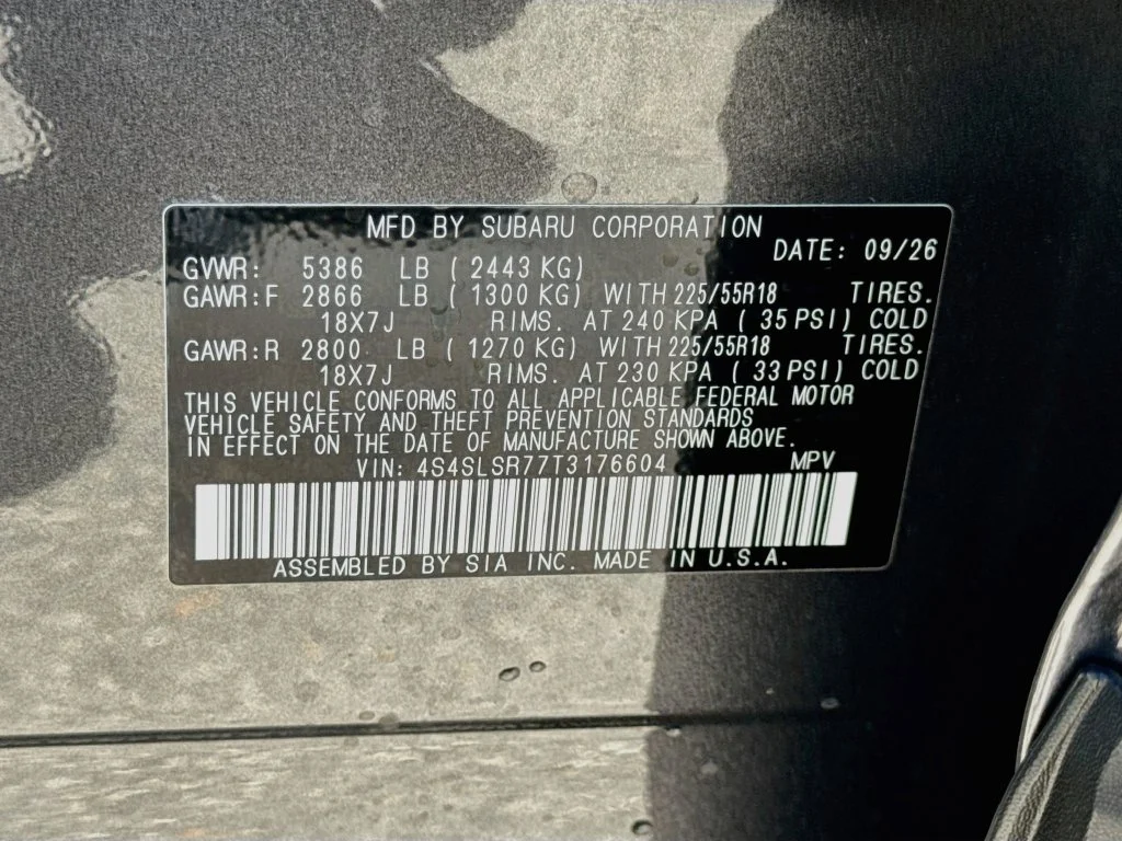 New 2026 Gray Subaru Limited Hybrid image 43