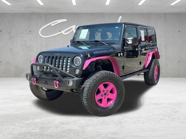 Used 2016 Black Jeep Unlimited Sport image 1
