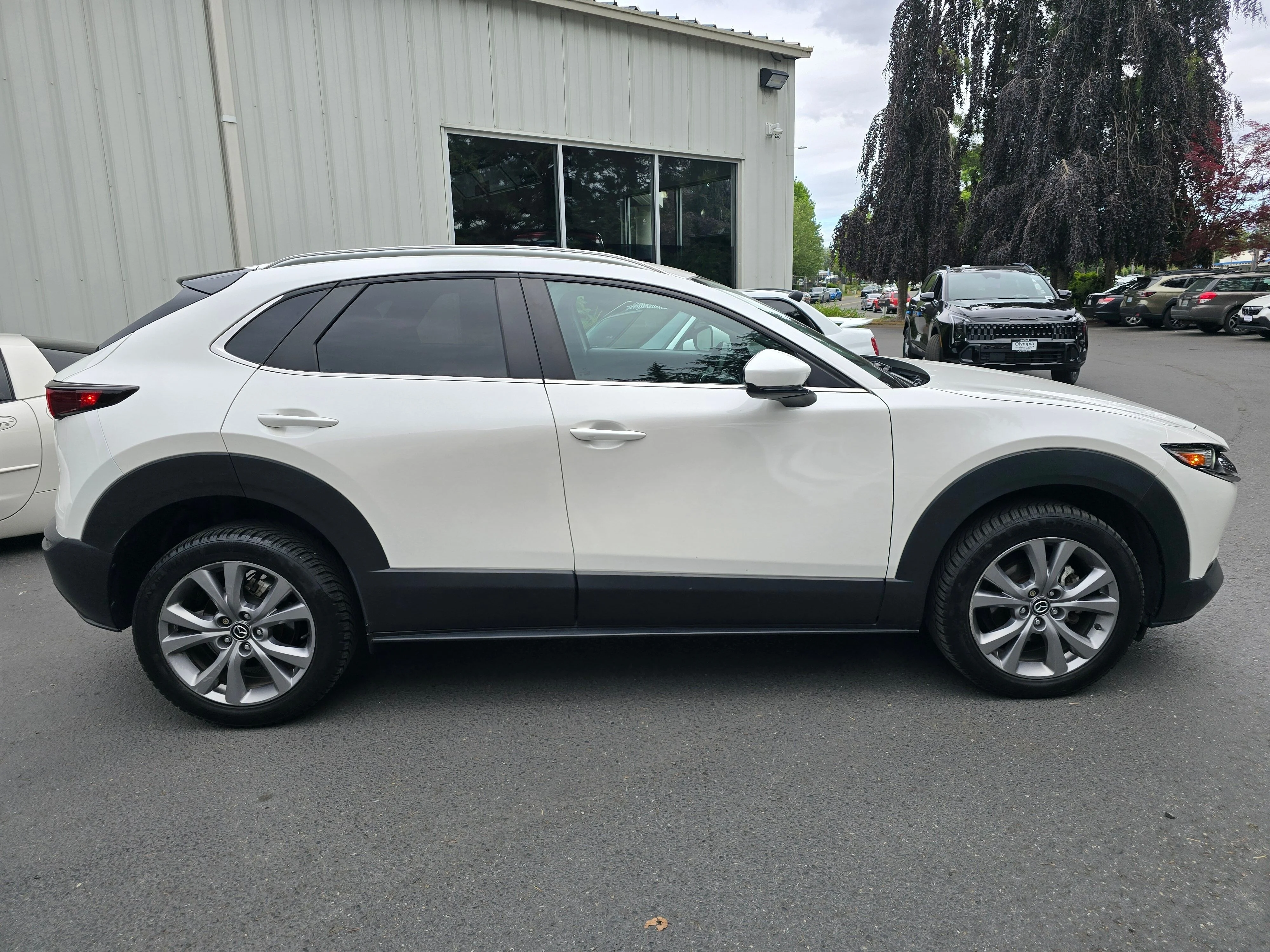 Used 2023 Snowflake White Pearl Mazda 2.5 S Preferred Package image 3
