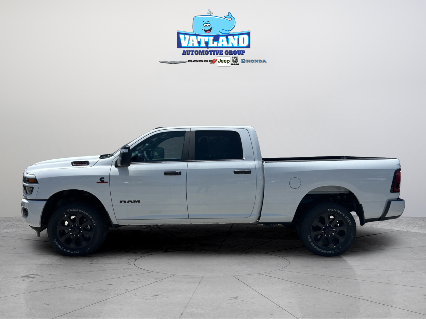 New 2026 Bright White Clear-Coat Exterior Paint RAM Big Horn image 2