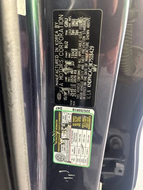 Used 2019 Blue Kia EX image 18