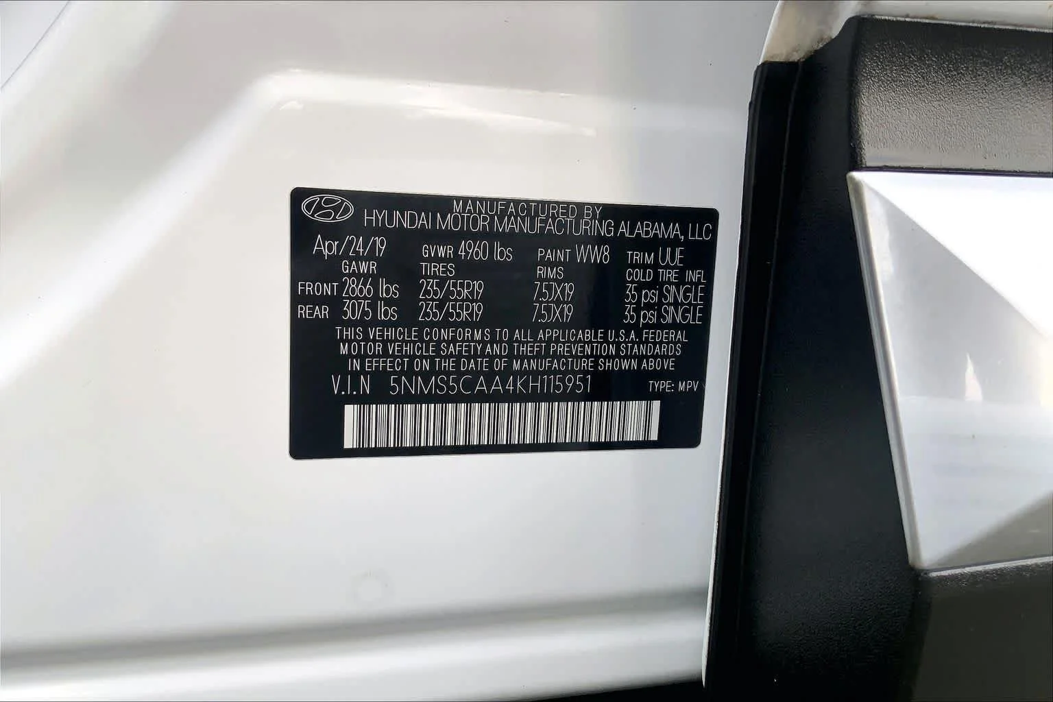 Used 2019 Quartz White Hyundai Ultimate image 37