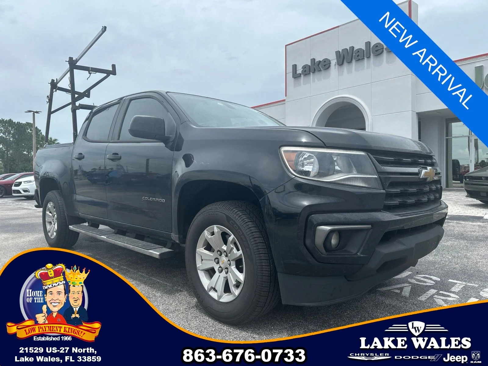 Used 2022 Black Chevrolet LT image 1