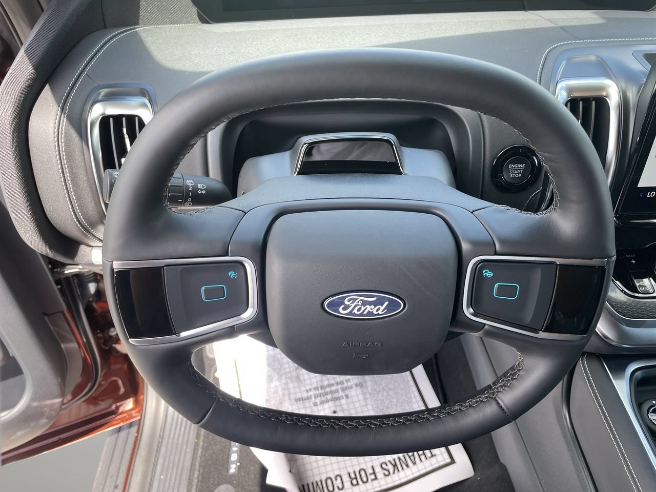 New 2027 Bronze Fire Metallic Tinted Clearcoat Ford Platinum image 30