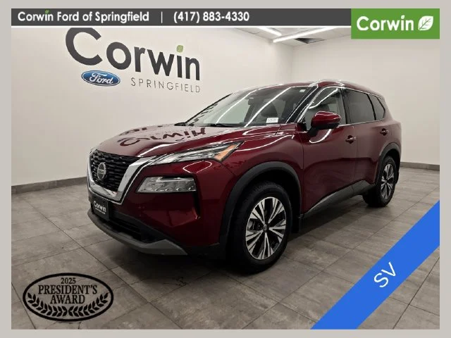 Used 2021 Scarlet Ember Nissan SV image 1