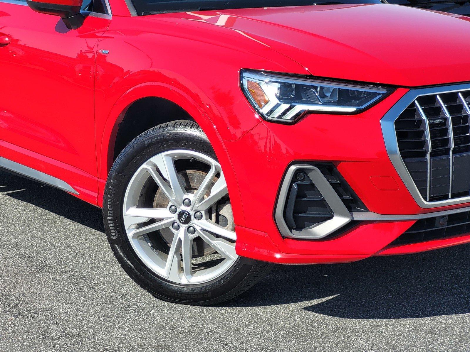 Used 2022 Red Audi Premium Plus image 3