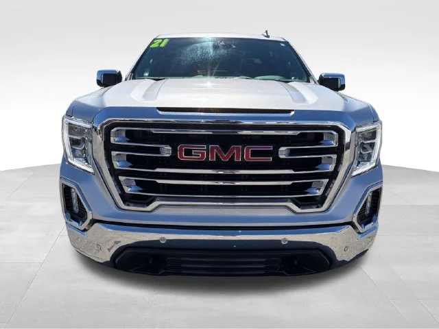 Used 2021 Silver GMC SLT image 2