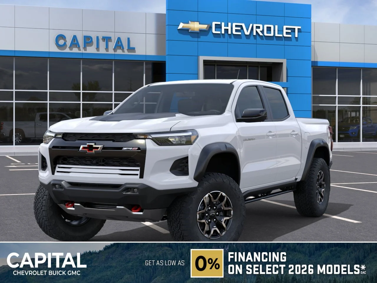 New 2026 Summit White Chevrolet 4WD ZR2 image 1