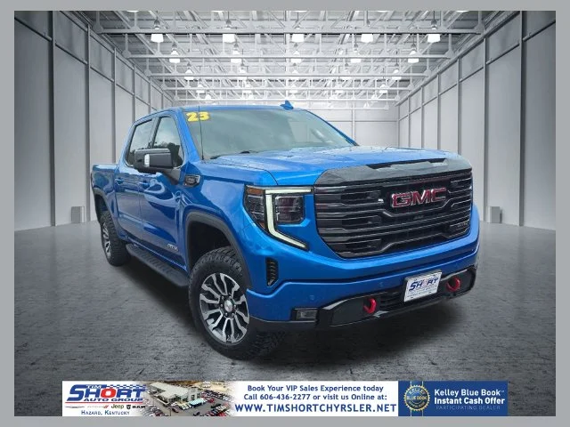 Used 2023 Blue GMC AT4 image 1
