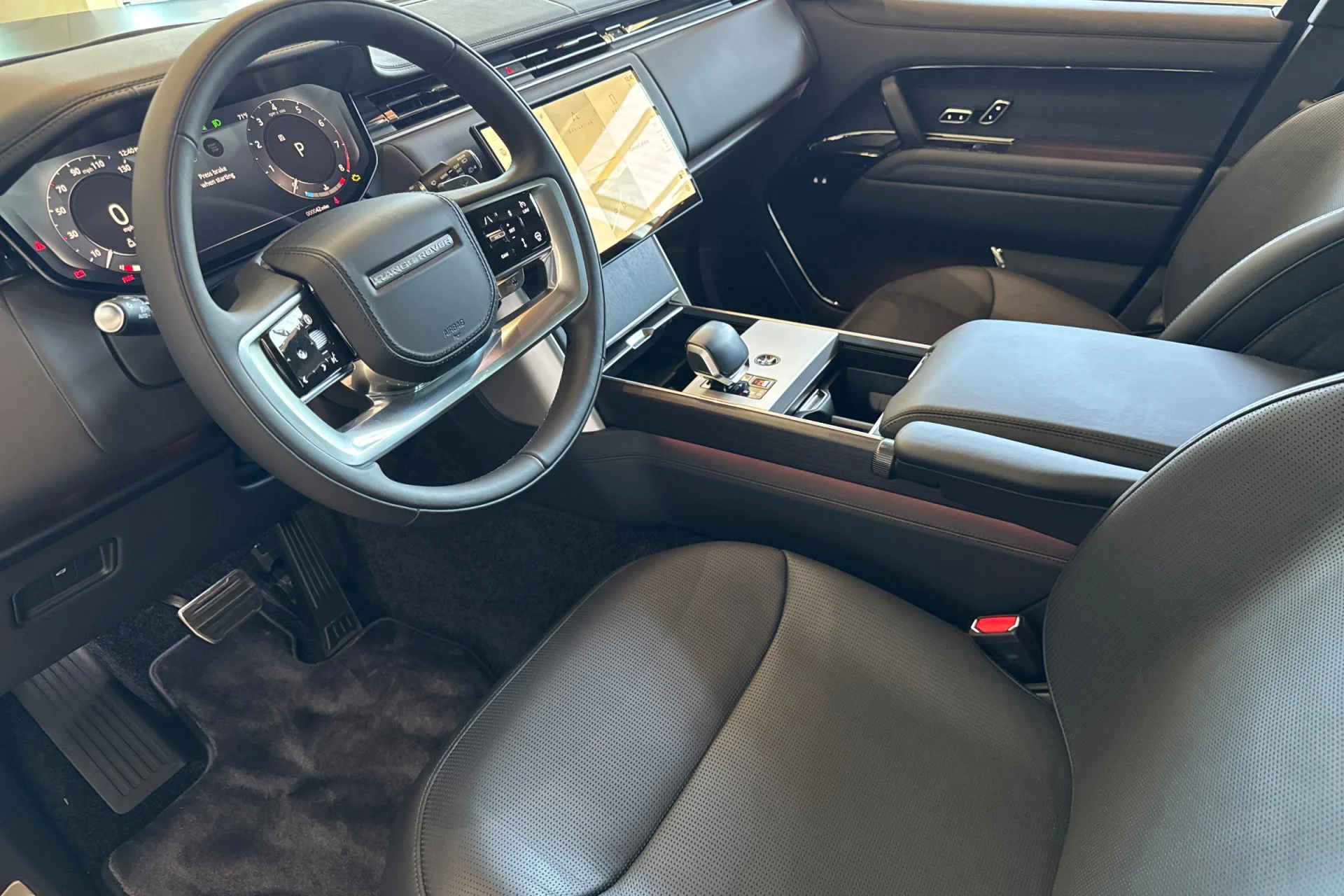 New 2026 Obsidian Black Satin Land Rover SV image 13