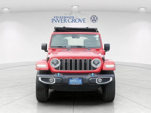Used 2024 Jeep Wrangler 4xe Sahara 4XE with VIN 1C4RJXP61RW162916 for sale in White Bear Lake, Minnesota