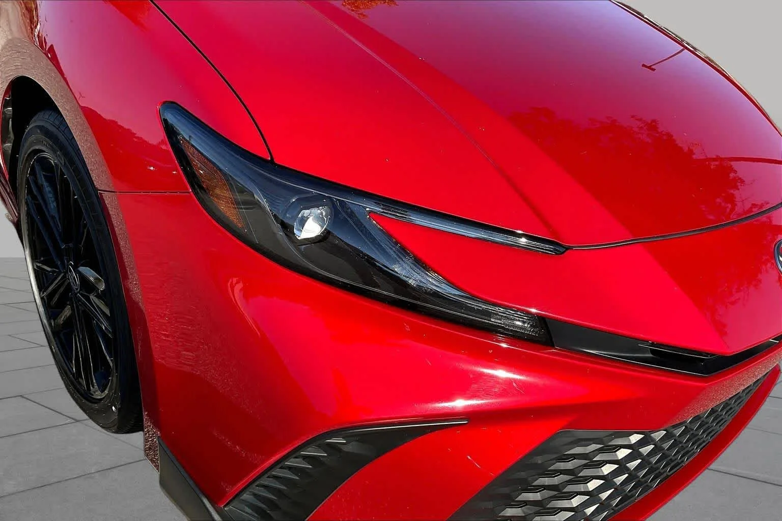 Used 2025 Supersonic Red Toyota SE image 27