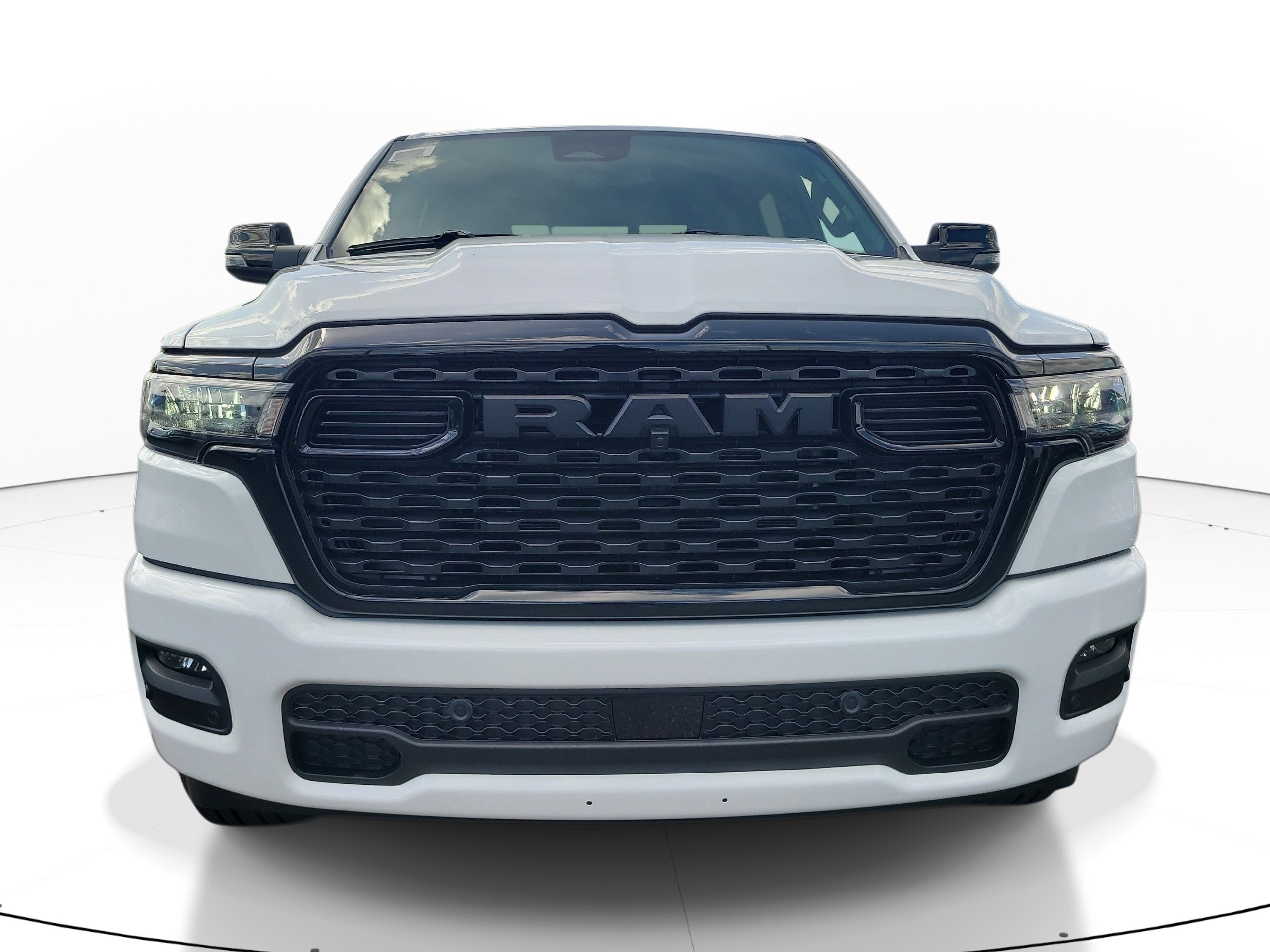 New 2026 Bright White Clear-Coat Exterior Paint RAM Big Horn image 3