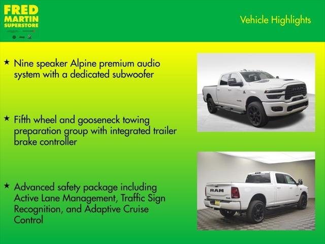 New 2026 Bright White Clear-Coat Exterior Paint RAM LARAMIE image 14