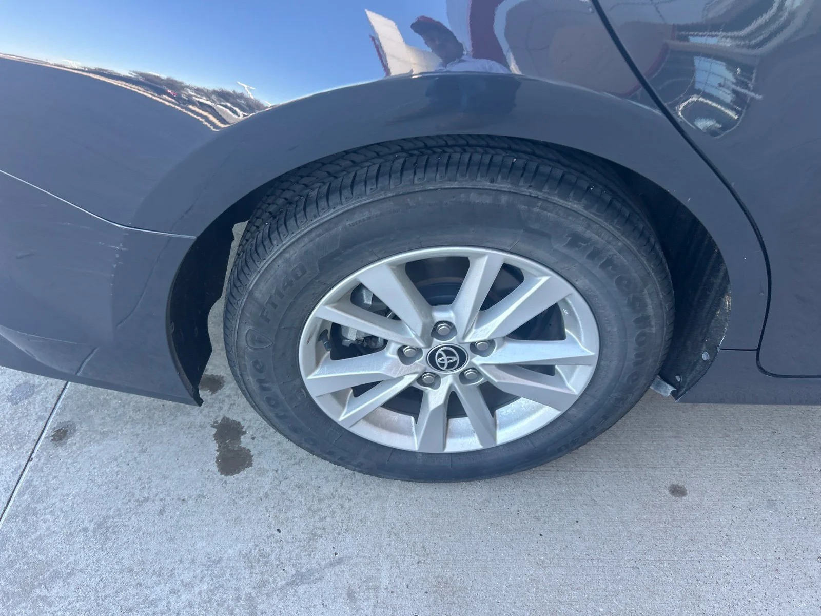 Used 2025 Black Toyota LE image 8