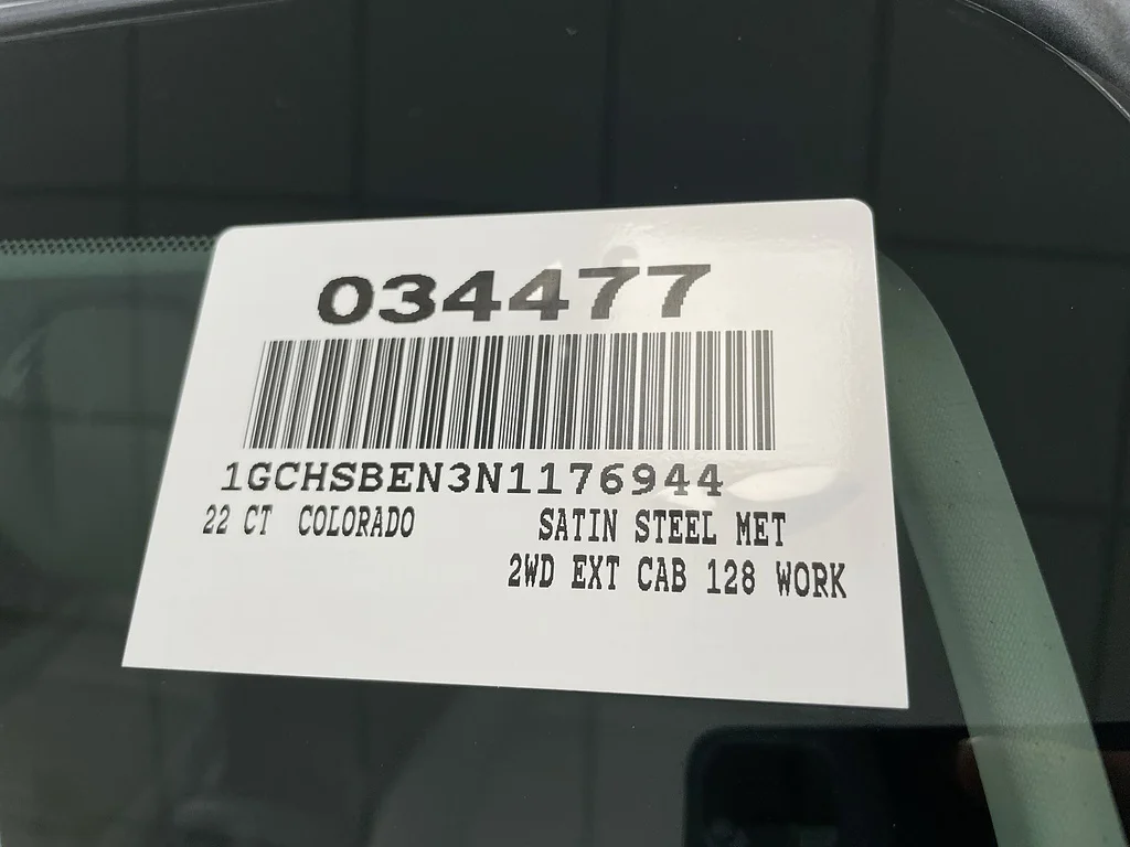Used 2022 Satin Steel Metallic Chevrolet Work Truck image 30