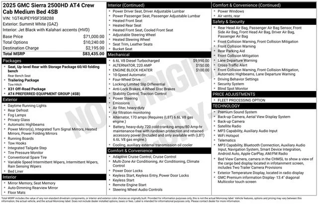 2025 GMC Sierra 2500HD AT4 - Photo 59