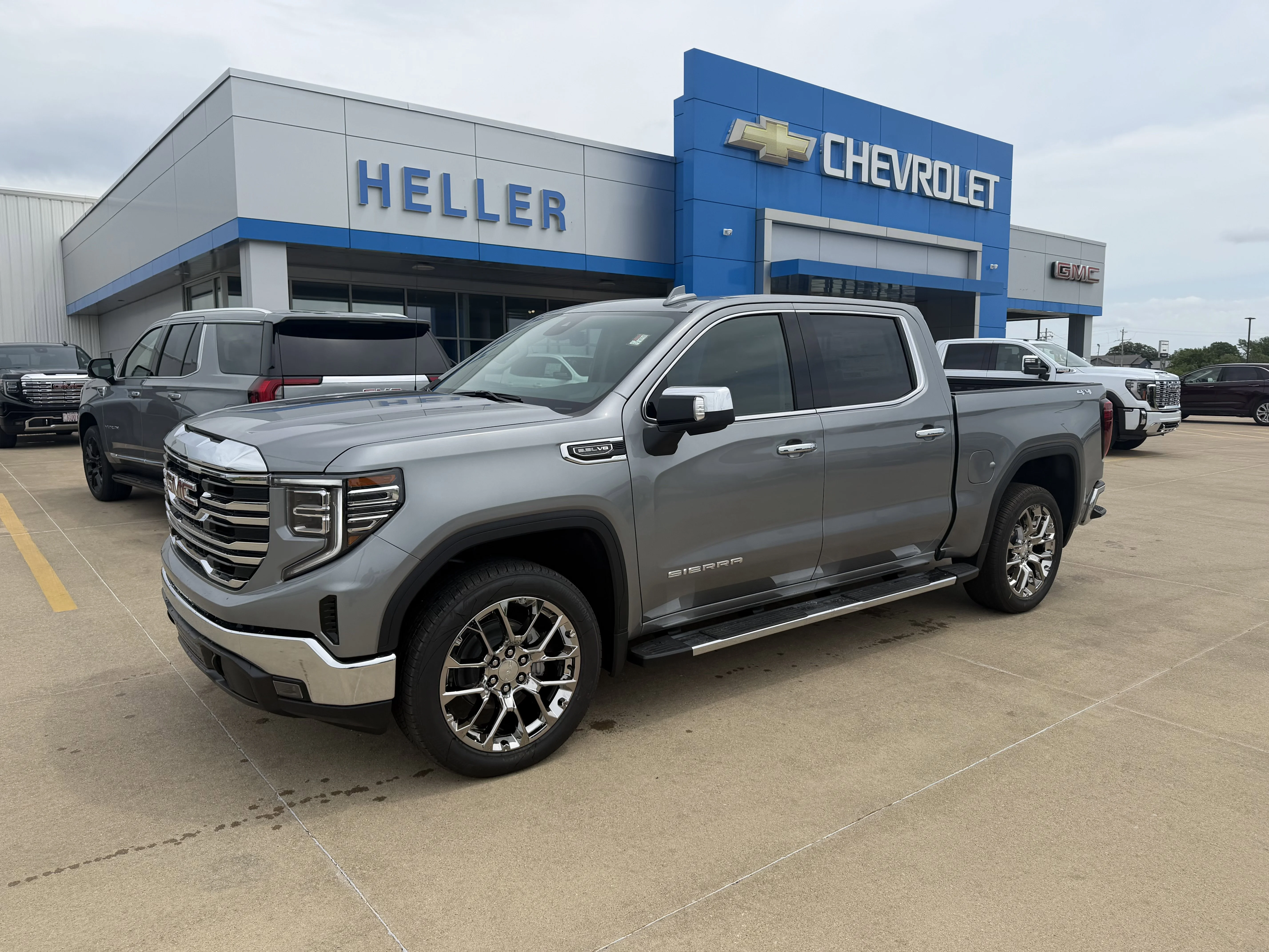 New 2026 Sterling Metallic GMC SLT image 2