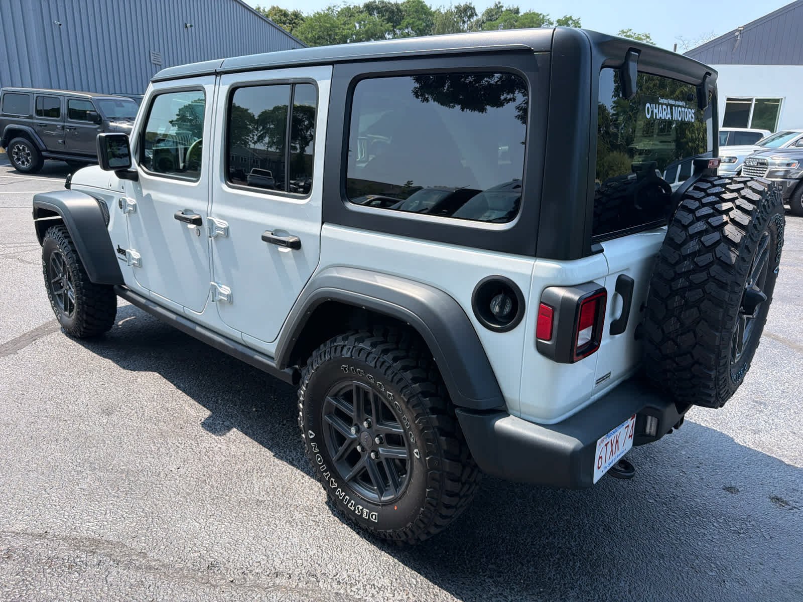 Certified Used 2024 Bright White Clearcoat Jeep Sport S image 5