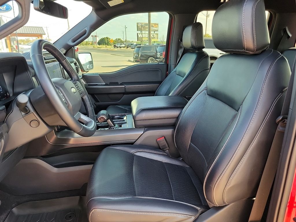 Used 2024 Rapid Red Metallic Tinted Clearcoat Ford Lariat image 18