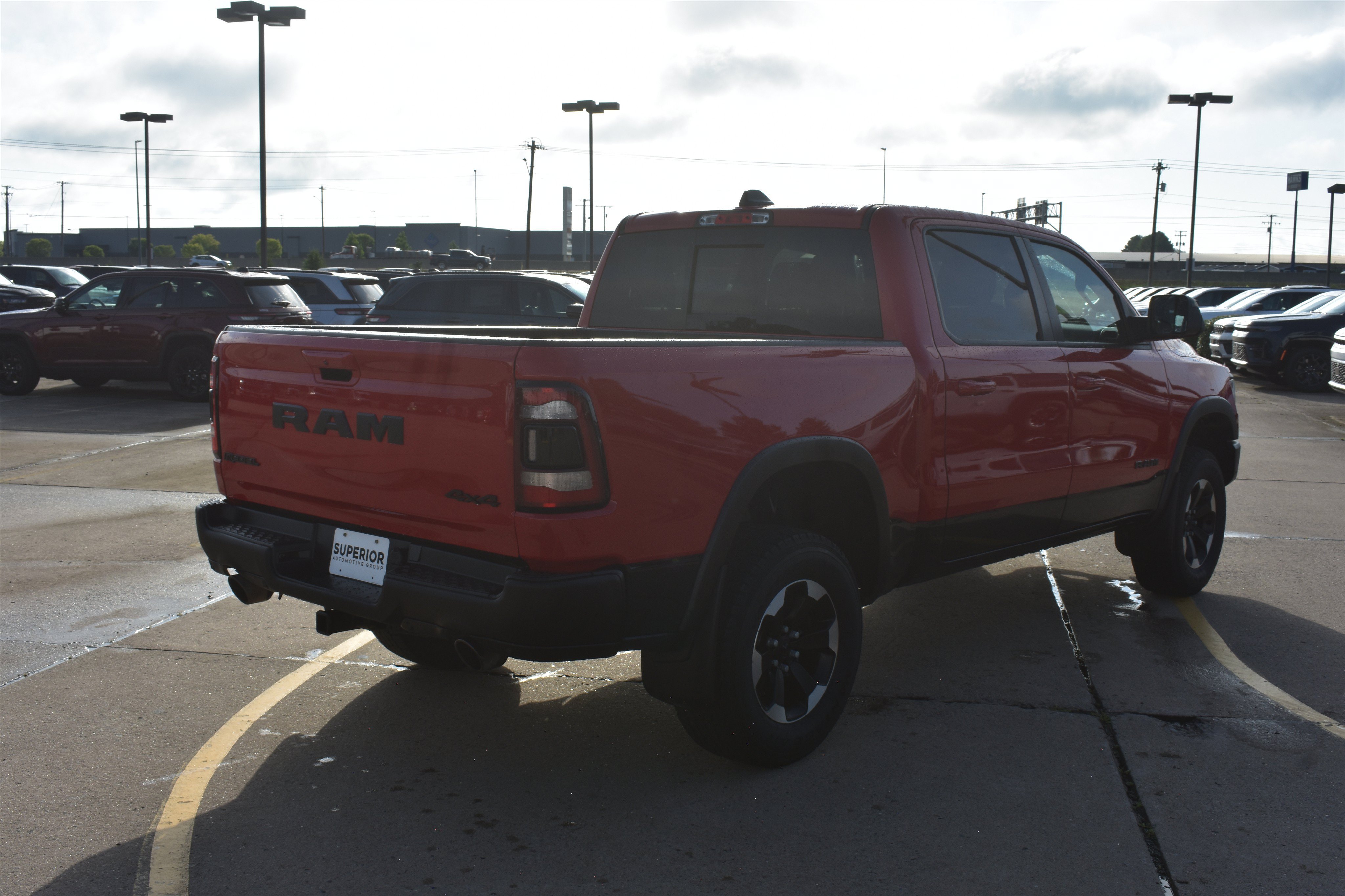 Used 2022 Flame Red Clearcoat Ram Rebel image 5