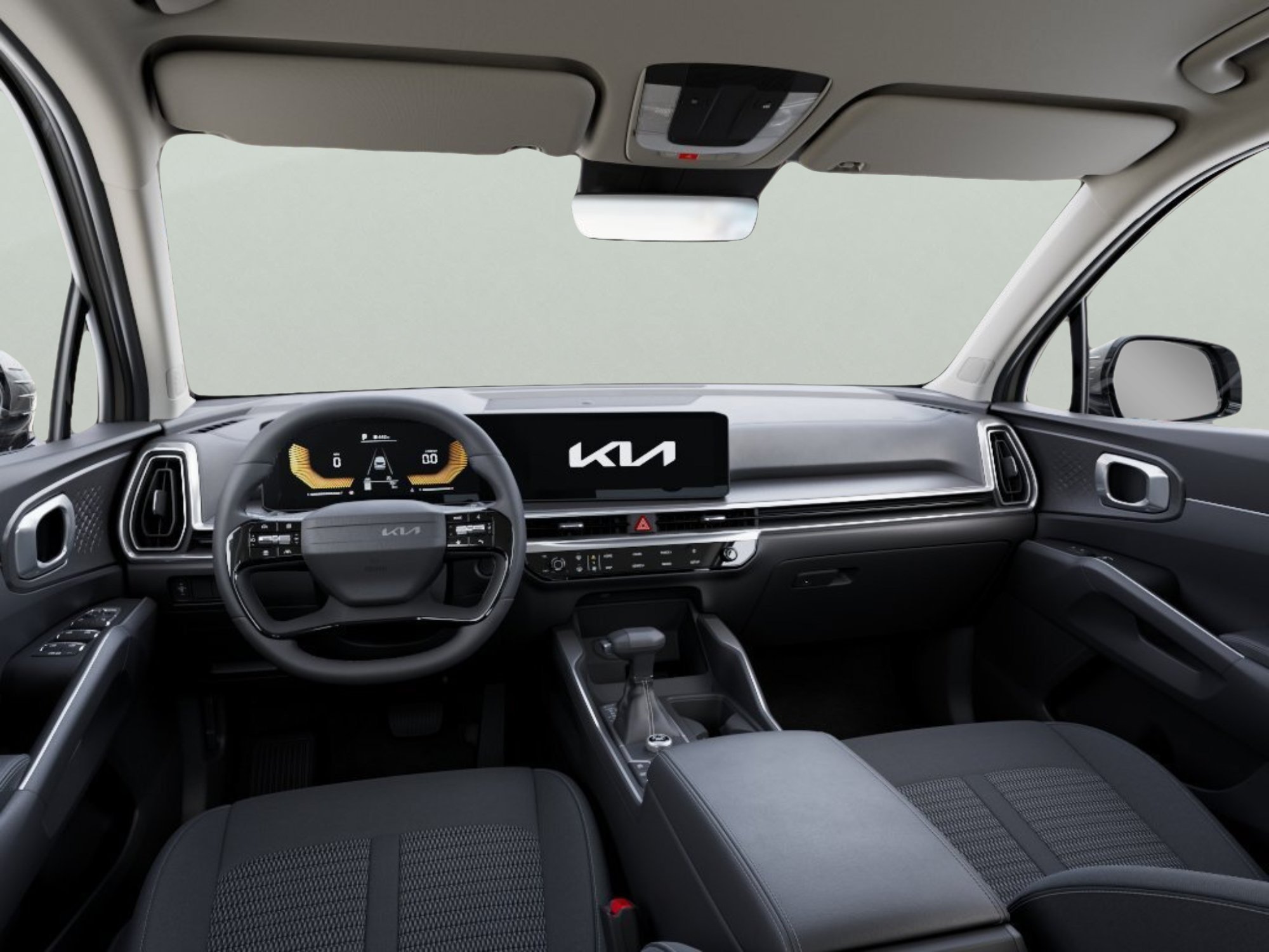 New 2026 Ivory Silver Kia LX image 14